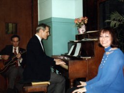 with pianist John Halsey